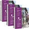 Watercolor Pad 5.5x8.5, 3 Pack, 90 Sheets,140lb/300gsm, Double-Sided (Purple)